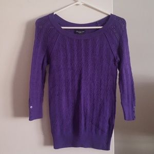 American eagle purple sweater